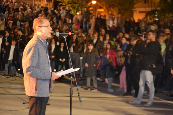 Ο χαιρετισμός του Λάζαρου Μαλούτα στην εκδήλωση για τα εγκαίνια της Πλ. Νίκης στις 11/4/2016