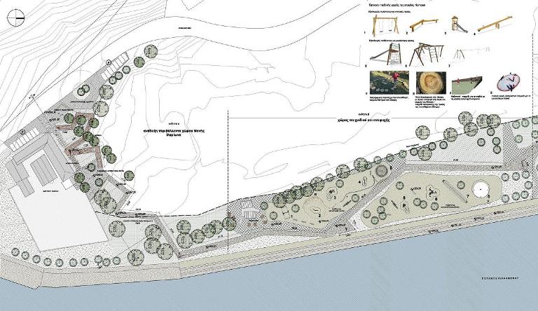 Ανάπλαση περιοχής γύρω από τον ΥΗΣ Ιλαρίωνα.