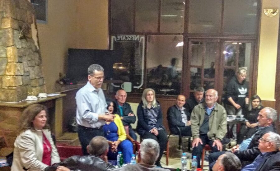 Λάζαρος Μαλούτας στην Ποντοκώμη Μετέωρη Κοινότητα