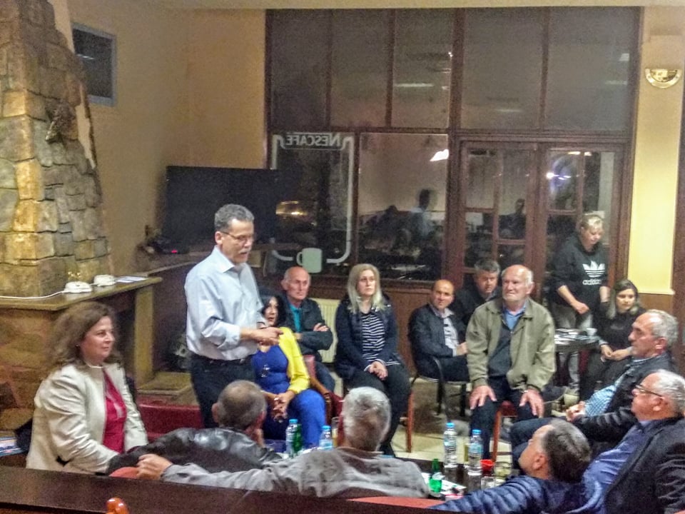 Λάζαρος Μαλούτας στην Ποντοκώμη Μετέωρη Κοινότητα