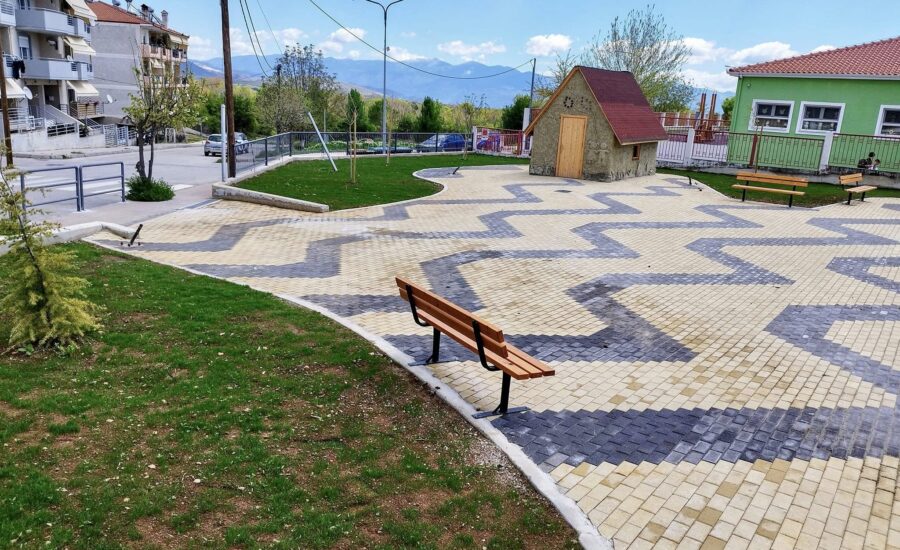 Ένας νέος μικρός κοινόχρηστος χώρος προστέθηκε στον πολεοδομικό ιστό της πόλης μας