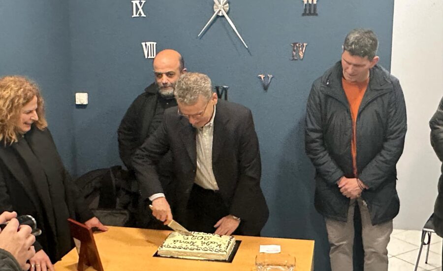 Χαιρετισμός Λ. Μαλούτα στην εκδήλωση κοπής πίτας της Ενότητας3