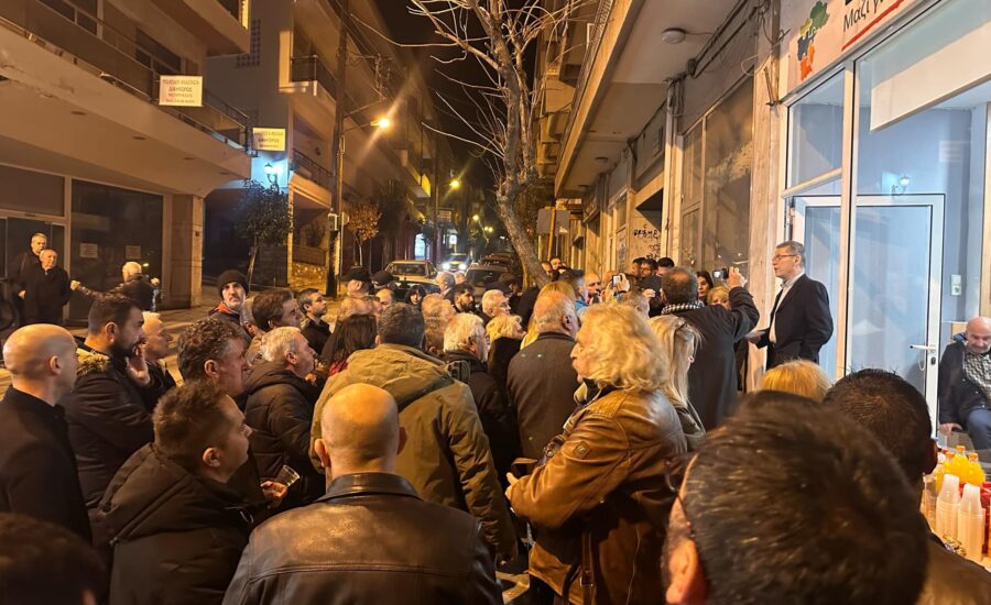 Χαιρετισμός Λ. Μαλούτα στην εκδήλωση κοπής πίτας της Ενότητας4