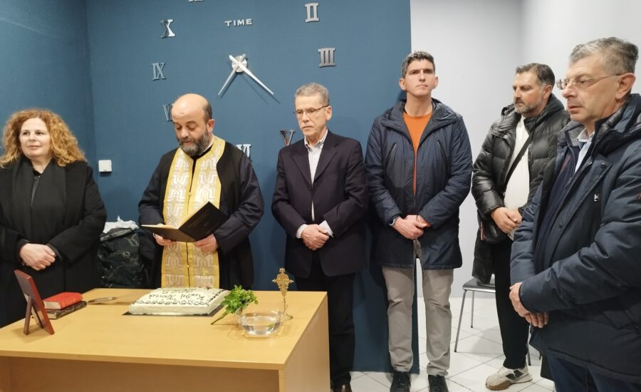 Χαιρετισμός Λ. Μαλούτα στην εκδήλωση κοπής πίτας της Ενότητας6