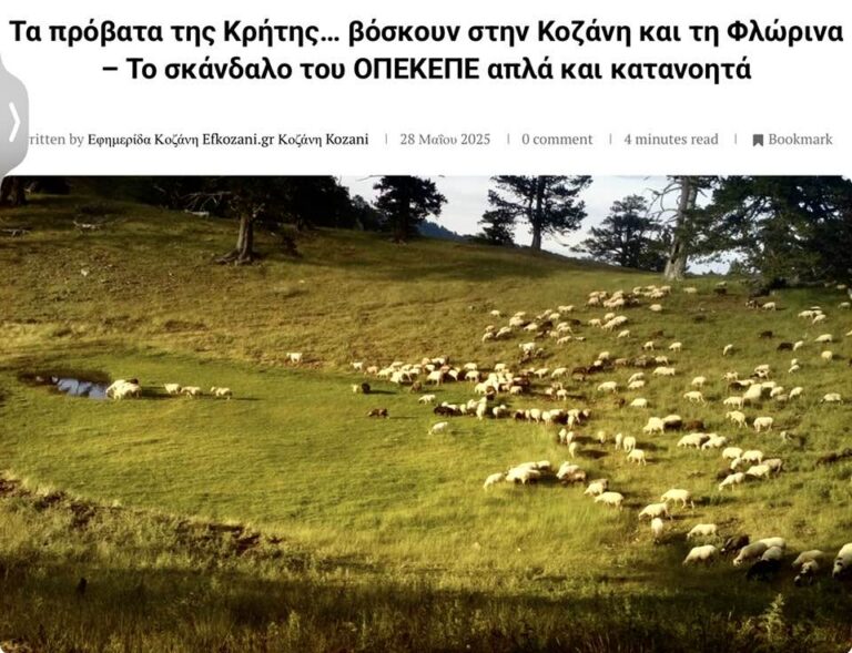 Τώρα δικαιώνονται! – ΟΠΕΚΕΠΕ