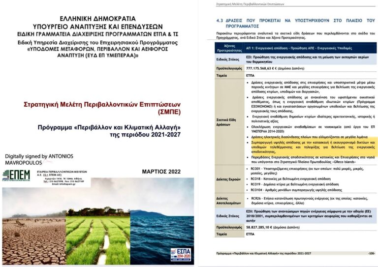Τηλεθέρμανσης Δρεπάνου και Κρόκου, συνέχεια !