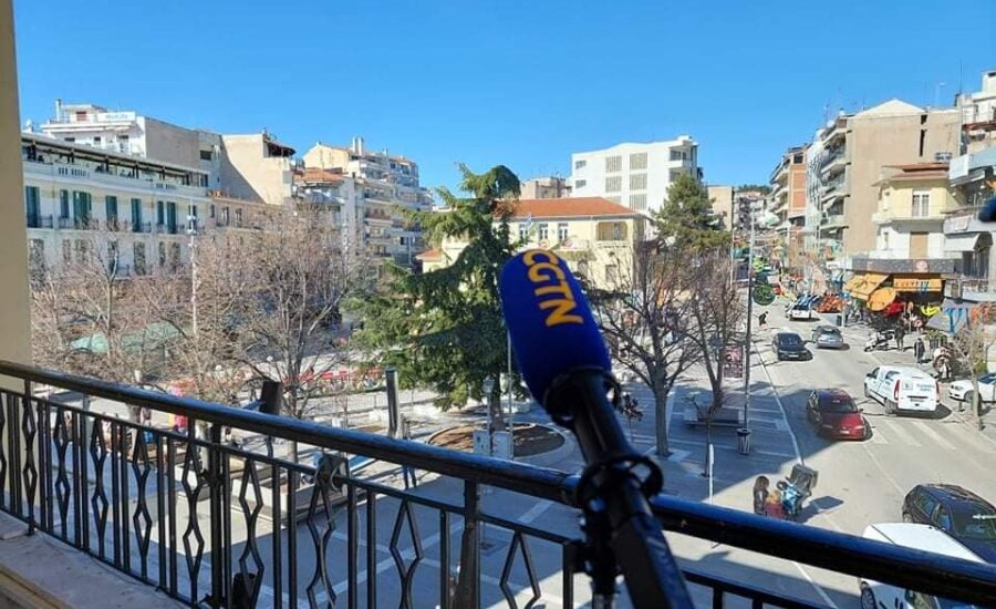 Συνέντευξη στο CGTN