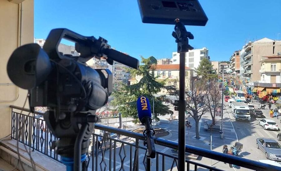 Συνέντευξη στο CGTN