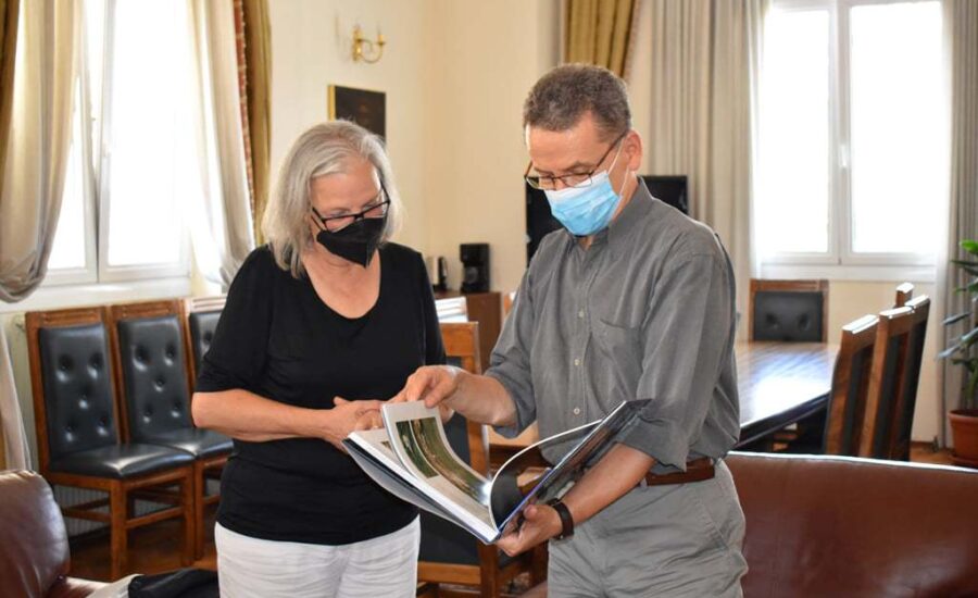 Συνάντηση με την πρέσβη της Αυστρίας στην Ελλάδα