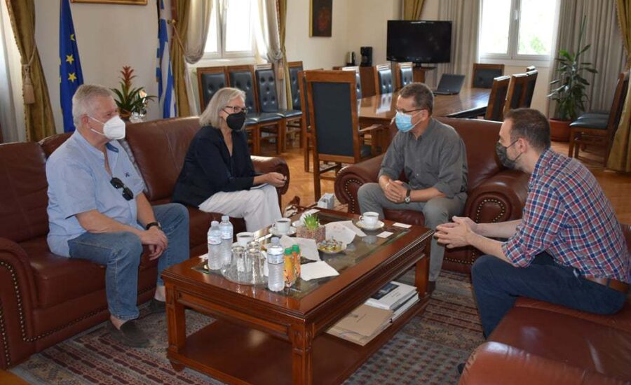 Συνάντηση με την πρέσβη της Αυστρίας στην Ελλάδα