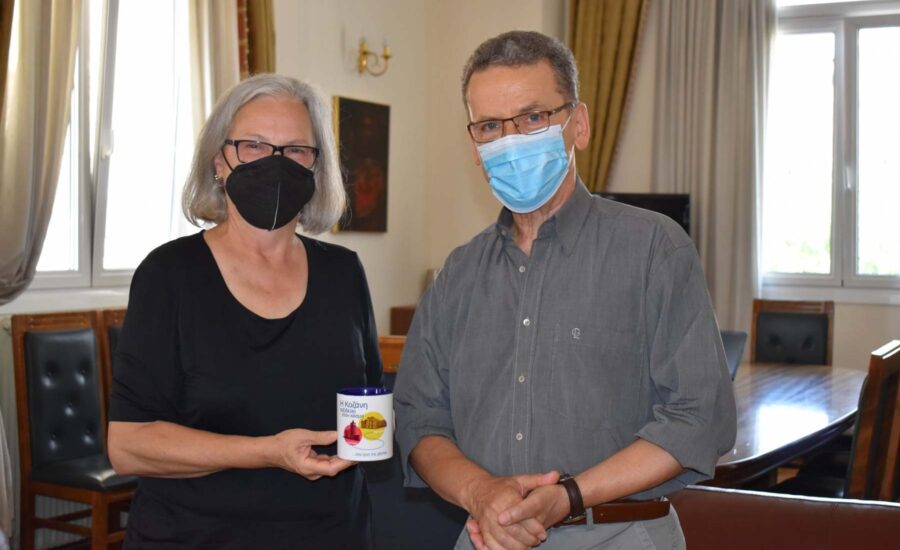 Συνάντηση με την πρέσβη της Αυστρίας στην Ελλάδα