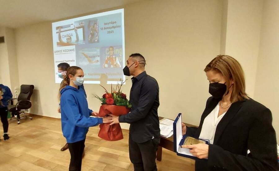 Απονομή Τιμητικής Διάκρισης στον Χαράλαμπο Ταϊγανίδη