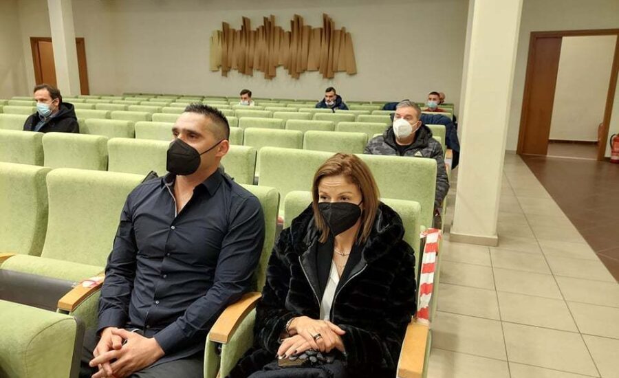 Απονομή Τιμητικής Διάκρισης στον Χαράλαμπο Ταϊγανίδη