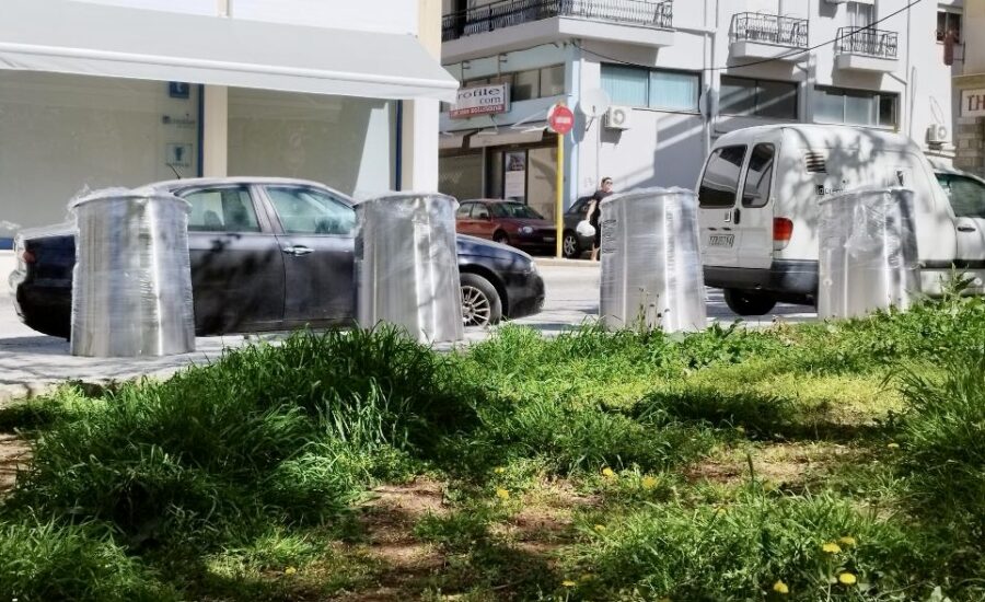 Ολοκληρώθηκε η εγκατάσταση πέντε γωνιών ανακύκλωσης συλλογής απορριμμάτων του Δήμου Κοζάνης4